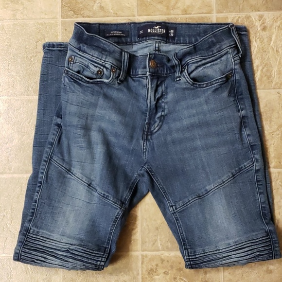 hollister moto jeans